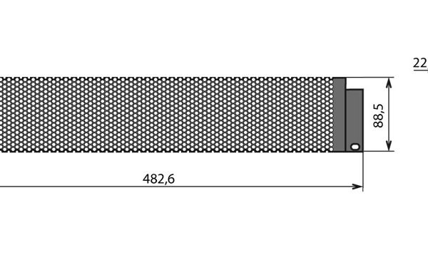 Panneau sécurité 2U « grille »