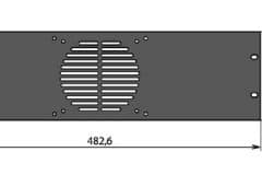 Panneau rack 1 ventilateur