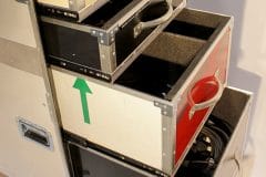 Flightcase avec tiroirs