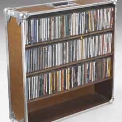 Flightcase / flycase pour compact disc CD Environ 255 CDs Flightcase / flycase pour compact disc CD Environ 255 CDs