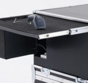 Plateau 3D extension complète pour flightcase bureau ordinateur Plateau 3D extension complète pour flightcase bureau ordinateur