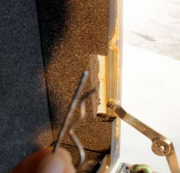 Retrait de la goupille Retrait de la goupille