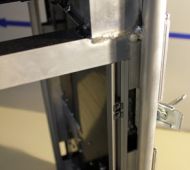 Fourreau avec tube femelle soudée pour tube téléscopique Fourreau avec tube femelle soudée pour tube téléscopique