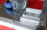 Roue escamotable - platine + roue Guitel 100mm pour flightcase Roue escamotable - platine + roue Guitel 100mm pour flightcase