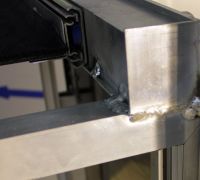 Structure soudée dans flightcase Structure soudée dans flightcase