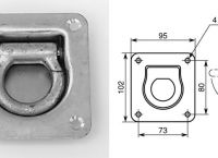 Anneau de sécurité 1020 pour fly case prévu en accroche (rack ampli) Anneau de sécurité 1020 pour fly case prévu en accroche (rack ampli)