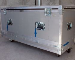 flightcase composite type malle grise + double fond flightcase composite type malle grise + double fond