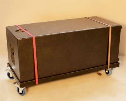 La sangle fixée au dolly peut être une solution si rien ne permet l’accroche ou une soudure La sangle fixée au dolly peut être une solution si rien ne permet l’accroche ou une soudure