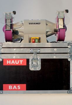 Flightcase pour meule vue outil Flightcase pour meule vue outil