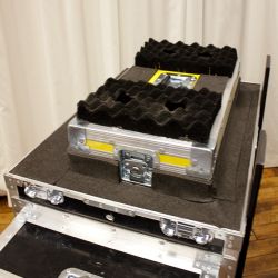 Flightcase Djecase insonorisé Flightcase Djecase insonorisé