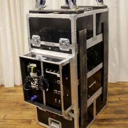 FLycase insonorisé Djecase pour studio et broadcast FLycase insonorisé Djecase pour studio et broadcast
