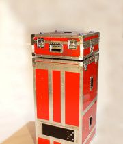 Ensemble flightcases pour 25 microphones + pieds Ensemble flightcases pour 25 microphones + pieds