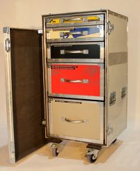 Flightcase tiroirs pour régie Flightcase tiroirs pour régie